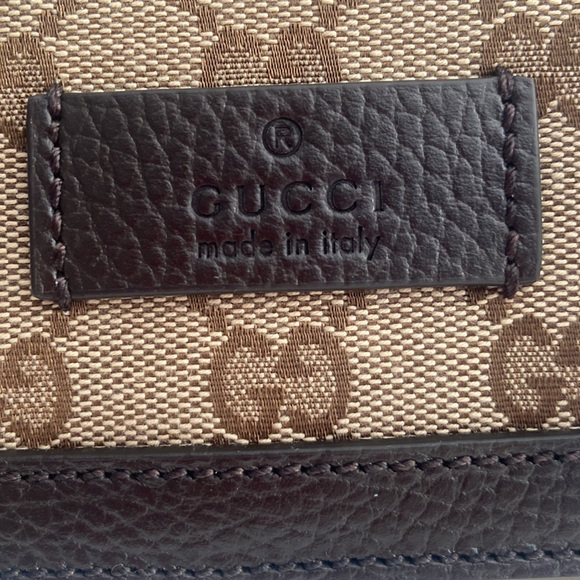 NWT Gucci Ophidia, canvass with leather trims, adjustable strap - Picture 3 of 7